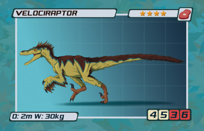 velociraptor male